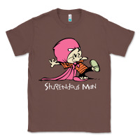 Chestnut newcalvin and hobbes stupendous man Classic Tee - linhVisuals