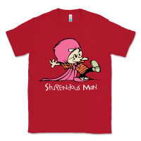 Red newcalvin and hobbes stupendous man Classic Tee - linhVisuals