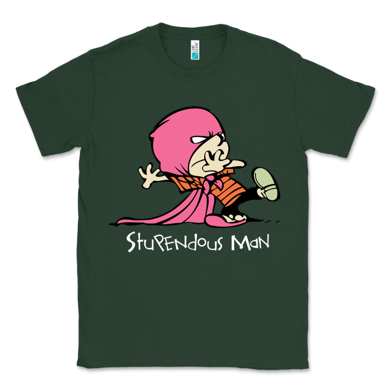 Newcalvin And Hobbes Stupendous Man Classic Tee by linhVisuals | Teevron