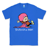 True Royal newcalvin and hobbes stupendous man Classic Tee - linhVisuals
