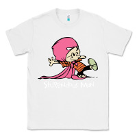 White newcalvin and hobbes stupendous man Classic Tee - linhVisuals