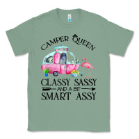 Sage newcamper queen classy sassy and a bit smart assy Classic Tee - linhVisuals