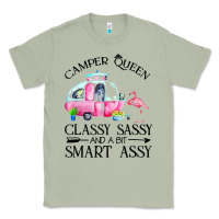 Matcha newcamper queen classy sassy and a bit smart assy Classic Tee - linhVisuals