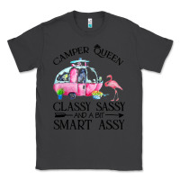 Smoke newcamper queen classy sassy and a bit smart assy Classic Tee - linhVisuals