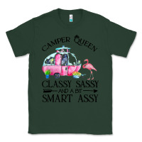 Sports Green newcamper queen classy sassy and a bit smart assy Classic Tee - linhVisuals