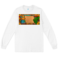 White custom cowboy boots aztec sunflowers leopard license plate Long Sleeve Tee - Artiststas
