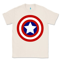 Natural newcaptain america Classic Tee - linhVisuals