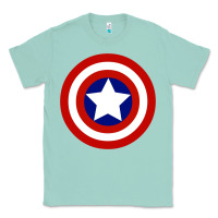 Seafoam newcaptain america Classic Tee - linhVisuals