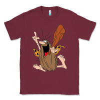 Burgundy newcaptain caveman Classic Tee - linhVisuals