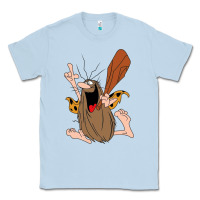 Dusty Blue newcaptain caveman Classic Tee - linhVisuals