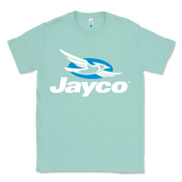 Seafoam Jayco Bicycling Bike Classic Tee - linhVisuals