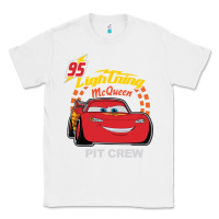 White newcars lightning mcqueen Classic Tee - linhVisuals