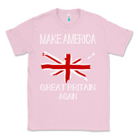 Bubblegum Pink make america great britain again funny uk us Classic Tee - linhVisuals