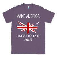 Lavender make america great britain again funny uk us Classic Tee - linhVisuals