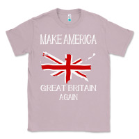 Lilac make america great britain again funny uk us Classic Tee - linhVisuals