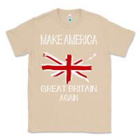 Mushroom make america great britain again funny uk us Classic Tee - linhVisuals