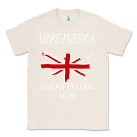 Natural make america great britain again funny uk us Classic Tee - linhVisuals