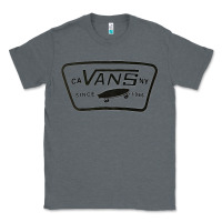 Charcoal Heather newca vans ny Classic Tee - linhVisuals