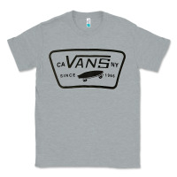 Heather Grey newca vans ny Classic Tee - linhVisuals