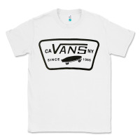 White newca vans ny Classic Tee - linhVisuals