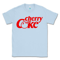 Dusty Blue newcherry coke Classic Tee - linhVisuals