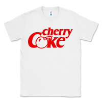 White newcherry coke Classic Tee - linhVisuals