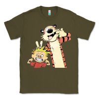 Army Green calvin Classic Tee - linhVisuals