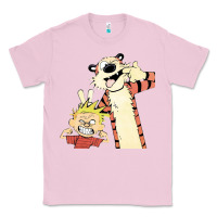 Bubblegum Pink calvin Classic Tee - linhVisuals