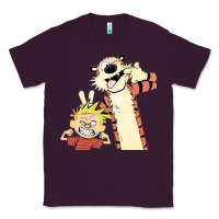 Plum calvin Classic Tee - linhVisuals