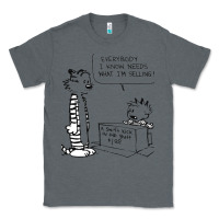 Charcoal Heather calvin Classic Tee - linhVisuals