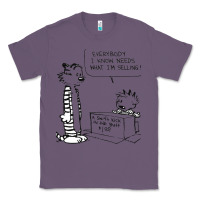 Lavender calvin Classic Tee - linhVisuals