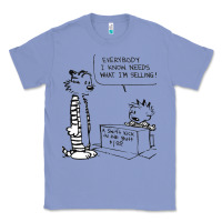 Colony Blue calvin Classic Tee - linhVisuals