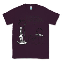 Plum calvin Classic Tee - linhVisuals