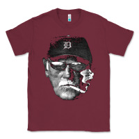 Burgundy newcigarette smoking jim leyland Classic Tee - linhVisuals