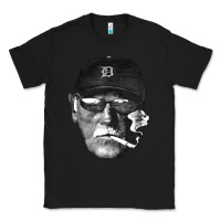 Black newcigarette smoking jim leyland Classic Tee - linhVisuals