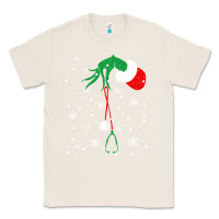 Natural newchristmas grinch hand holding a stethoscope Classic Tee - linhVisuals