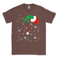 Chestnut newchristmas grinch hand holding a stethoscope Classic Tee - linhVisuals