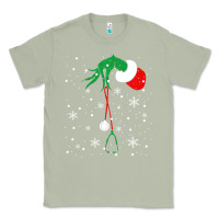 Matcha newchristmas grinch hand holding a stethoscope Classic Tee - linhVisuals