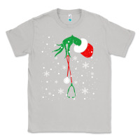Moon Dust newchristmas grinch hand holding a stethoscope Classic Tee - linhVisuals