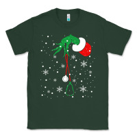 Sports Green newchristmas grinch hand holding a stethoscope Classic Tee - linhVisuals