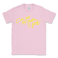 Bubblegum Pink Call Me By Your Name Classic Tee - linhVisuals