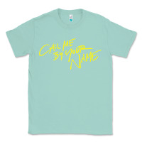 Seafoam Call Me By Your Name Classic Tee - linhVisuals