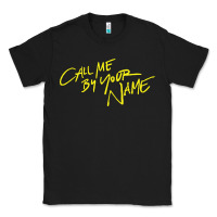 Black Call Me By Your Name Classic Tee - linhVisuals