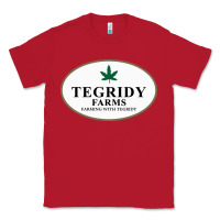 Red tegridy farms Classic Tee - linhVisuals