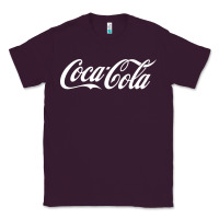 Plum newcoca cola Classic Tee - linhVisuals