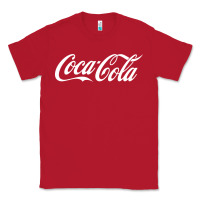 Red newcoca cola Classic Tee - linhVisuals