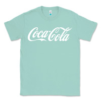 Seafoam newcoca cola Classic Tee - linhVisuals