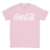 Bubblegum Pink newcoca cola Classic Tee - linhVisuals