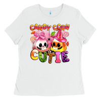 White candy corn cutie Ladies Tee - Artiststas