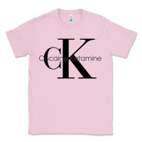 Bubblegum Pink newcocaine & ketamine ck Classic Tee - linhVisuals